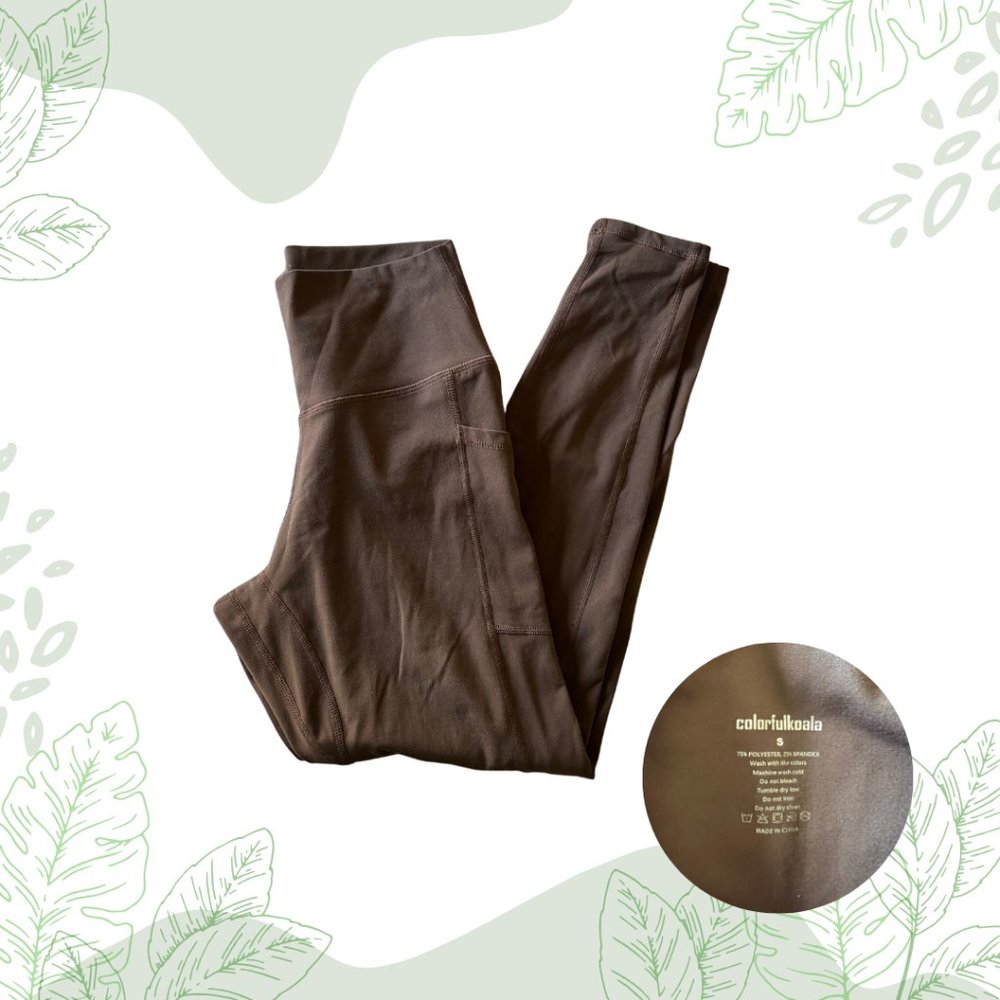 Colorful Koala - Brown Legging (Hi Rise)